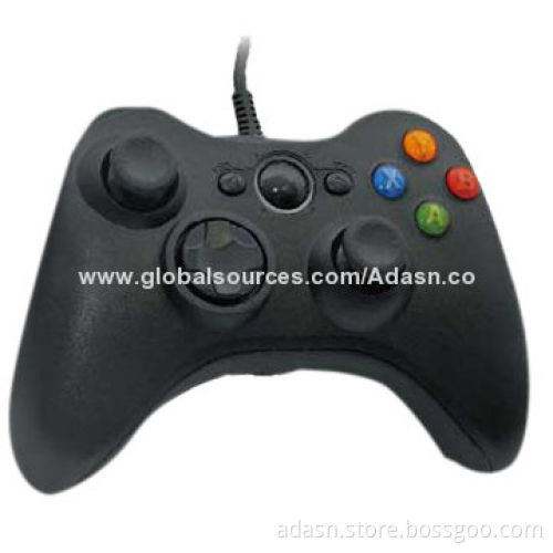 XBOX360 wireless game controller with dual shock/ergonomic design/various color/factory cheap price